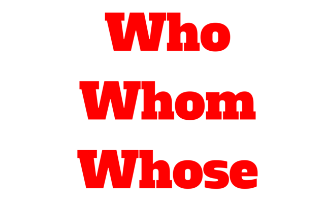 who-whom-whose