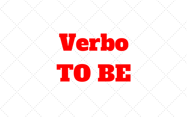 verbo to be