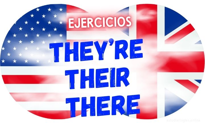 ingles ejercicios they are their there