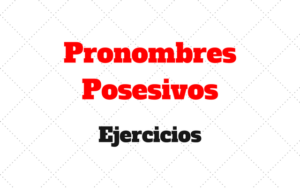 Pronombres Posesivos ingles