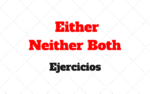 Either Neither Both Ejercicios