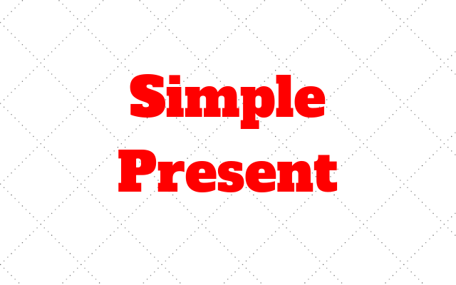 simple present