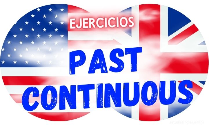 ingles ejercicios past continuous